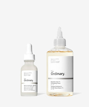 (Pack of 2) The Ordinary Niacinamide + The Ordinary Glycolic Acid